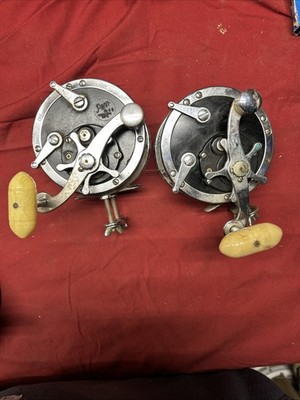 Moulinet De Pêche Vintage PENN Super Mariner N°49 - Pour Gros Jeu En Mer - Occasion