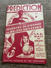 Prediction Magazine May 1947. Reincarnation, Dreams, Psychic Powers