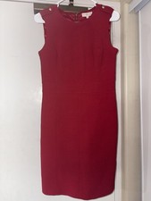 Tory Burch Deep Red Evelina Sheath Dress/Size-4/EUC