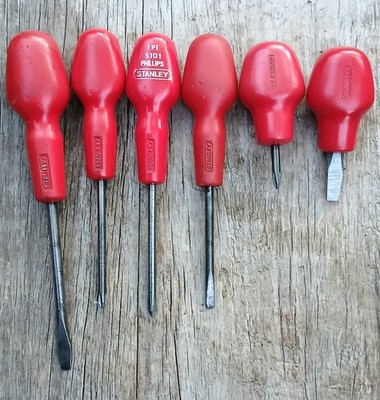 Stanley Schraubendreher Vintage Set. Made In England ×6