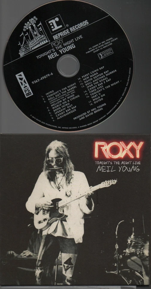 CD - NEIL YOUNG - TONIGHTS THE NIGHT LIVE ROXY " ZUSTAND SEHR GUT #70# - Bild 3 von 4