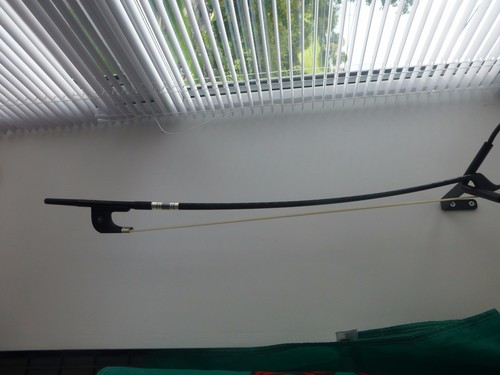 Fibra de Carbono Doble Bajo Arco, Alemán Estilo, 3/4 , Calidad Arco, De GB - Imagen 3 de 6