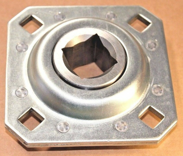 Premium ST2081N AG Flanged Disc Bearing Unit 1" Square Bore FD208R1