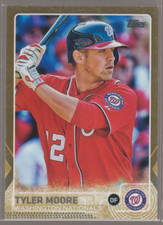 2015 Topps Update Gold #US374: Tyler Moore 1582/2015
