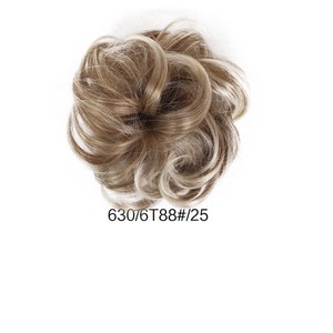 1pc Wig Hair Scrunchy Hair Donut Hair Bun Ring Ring Hair Band Wig