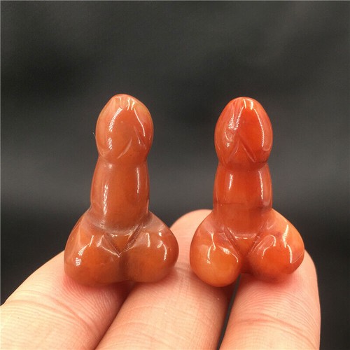 Wholesale Natural mix mini Penis Carved quartz Crystal Massager Wand Healing - Imagen 282 de 292