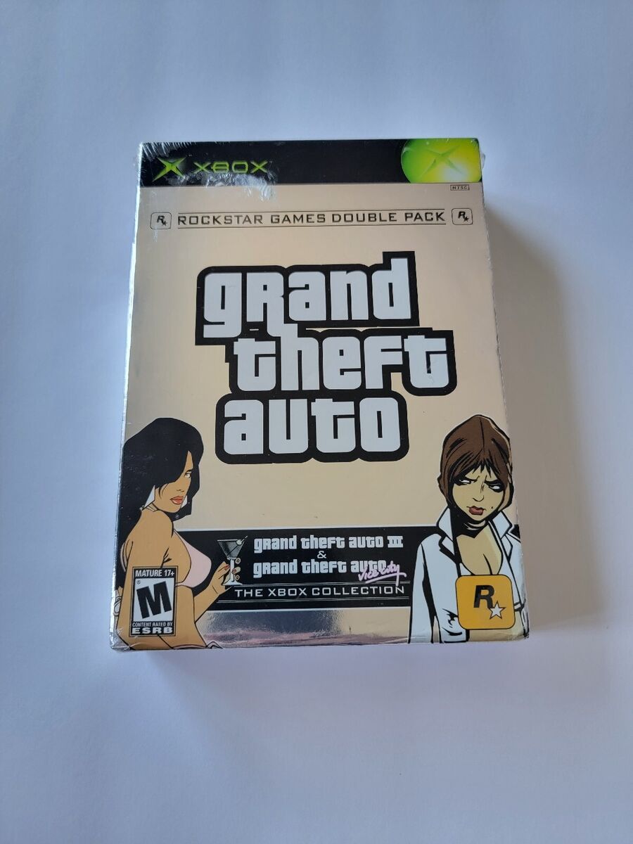 Grand Theft Auto Xbox Collection Double Pack Gta 3 Vice City