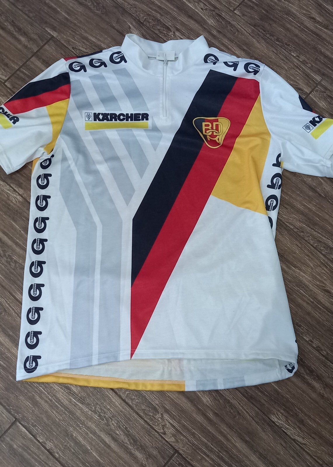 gonzo vintage germany cyclig jersey size xl
