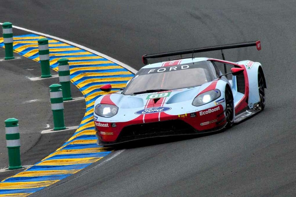 Ford GT Le Mans 2019 No69 limited edition motorsport print