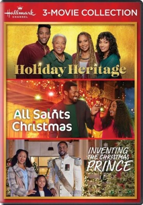 HOLIDAY HERITAGE + ALL SAINTS + INVENTING THE CHRISTMAS PRINCE New DVD Hallmark