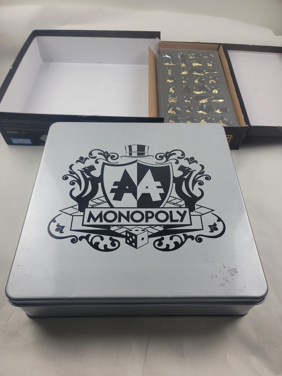 Monopoly 64 Piece (Missing 1 Tokon) Signature Token Edition Board