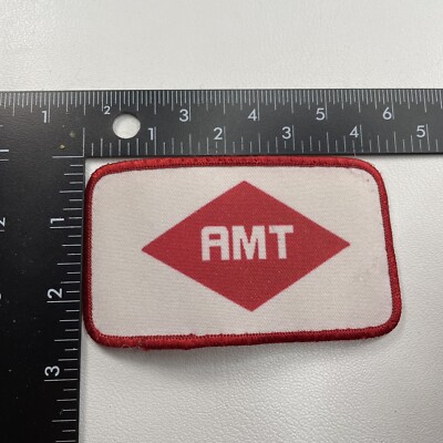AMT In Red Diamond Uniform / Advertising Patch S14N | eBay
