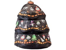 DISNEY Loungefly Nightmare Before Christmas String Lights Glow Mini Backpack