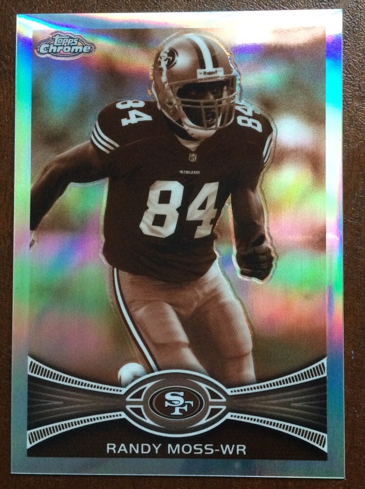 2012 Topps Chrome Sepia-Tone Refractor /99 Randy Moss #32 HOF Rare!!!