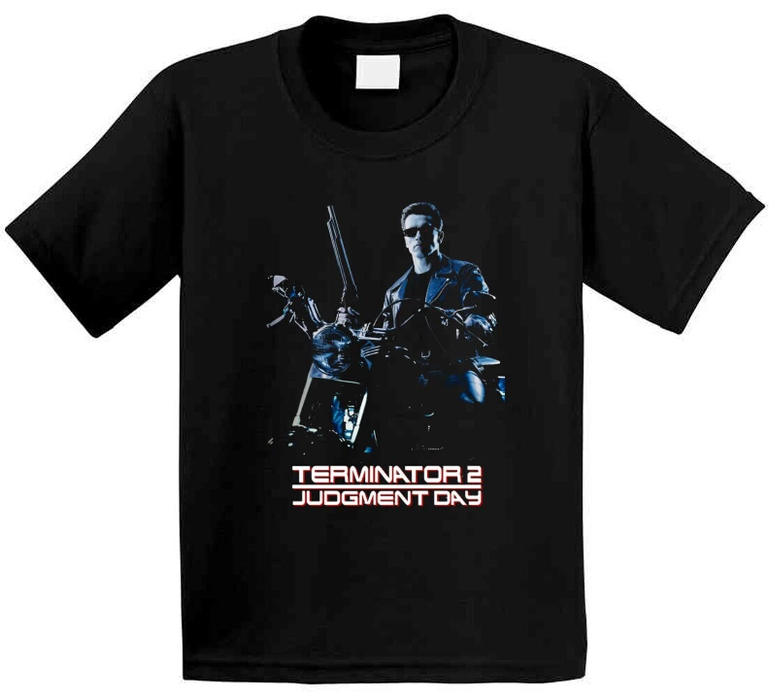 Terminator 2 Judgment Day Arnold Schwarzenegger Movie T-Shirt