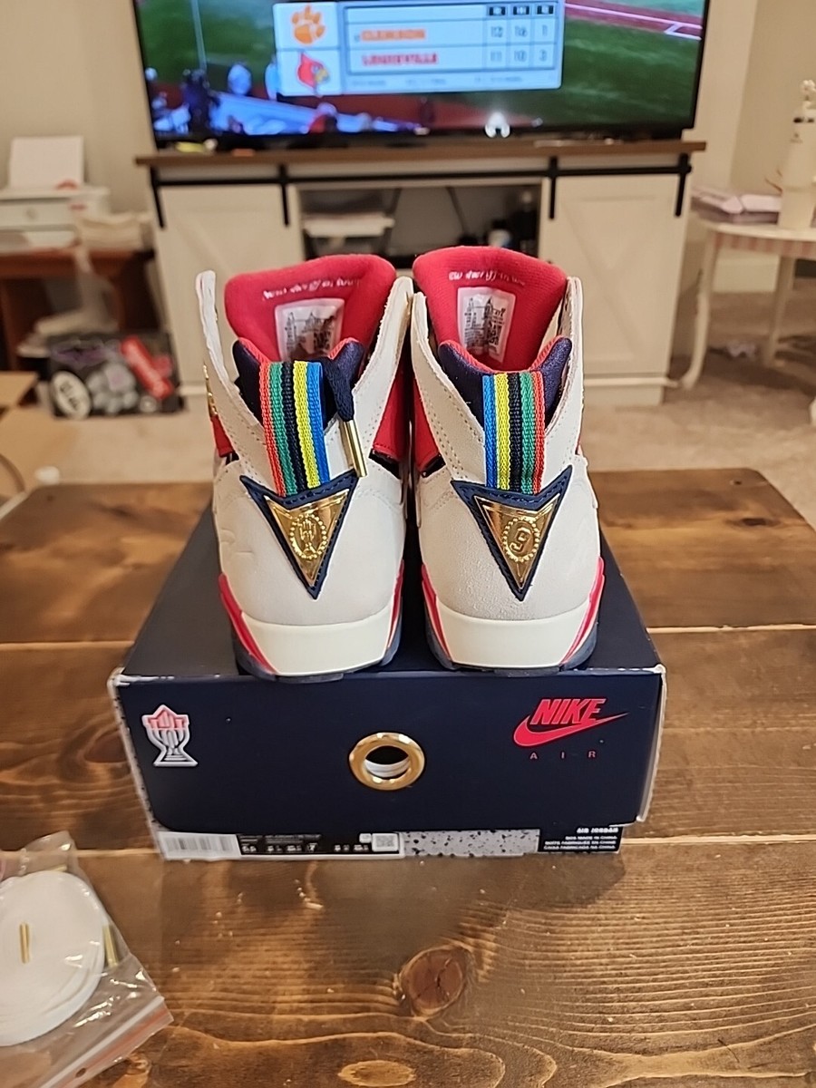 Air Jordan 7 Retro Trophy Room New Sheriff In Town DM1195-474 Sz