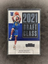 2021-22 Panini Contenders Moses Moody RC 2021 Draft Class #14