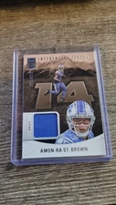 2024 Panini Donruss Elite - Influential Jerseys #IJS-ASB Amon-Ra St. Brown /500