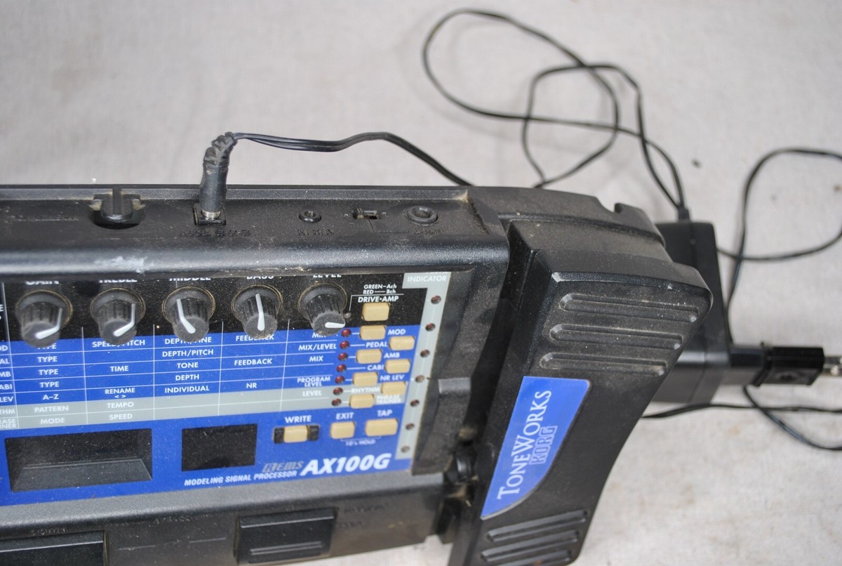 Korg Tone Works AX100G Modeling Signal Processor IOB REMs | eBay Korg Tone Works AX100G Modeling Signal Processor IOB REMs | eBay