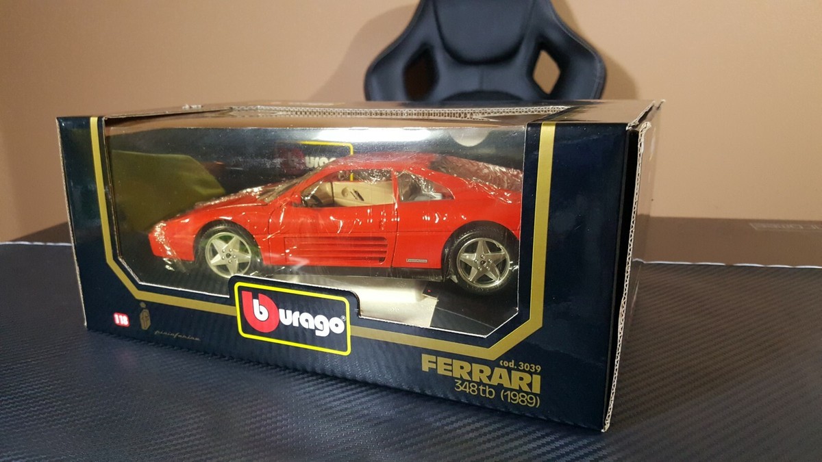 Bburago 1:18 Scale 1989 Ferrari 348tb Very Nice and Classy