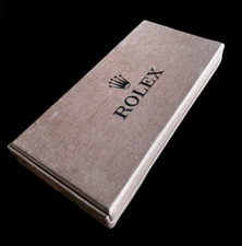 AUTHENTIC ROLEX VINTAGE SERVICING /WATCHMAKERS BOX 900.00.07 9 1/2” X 5”
