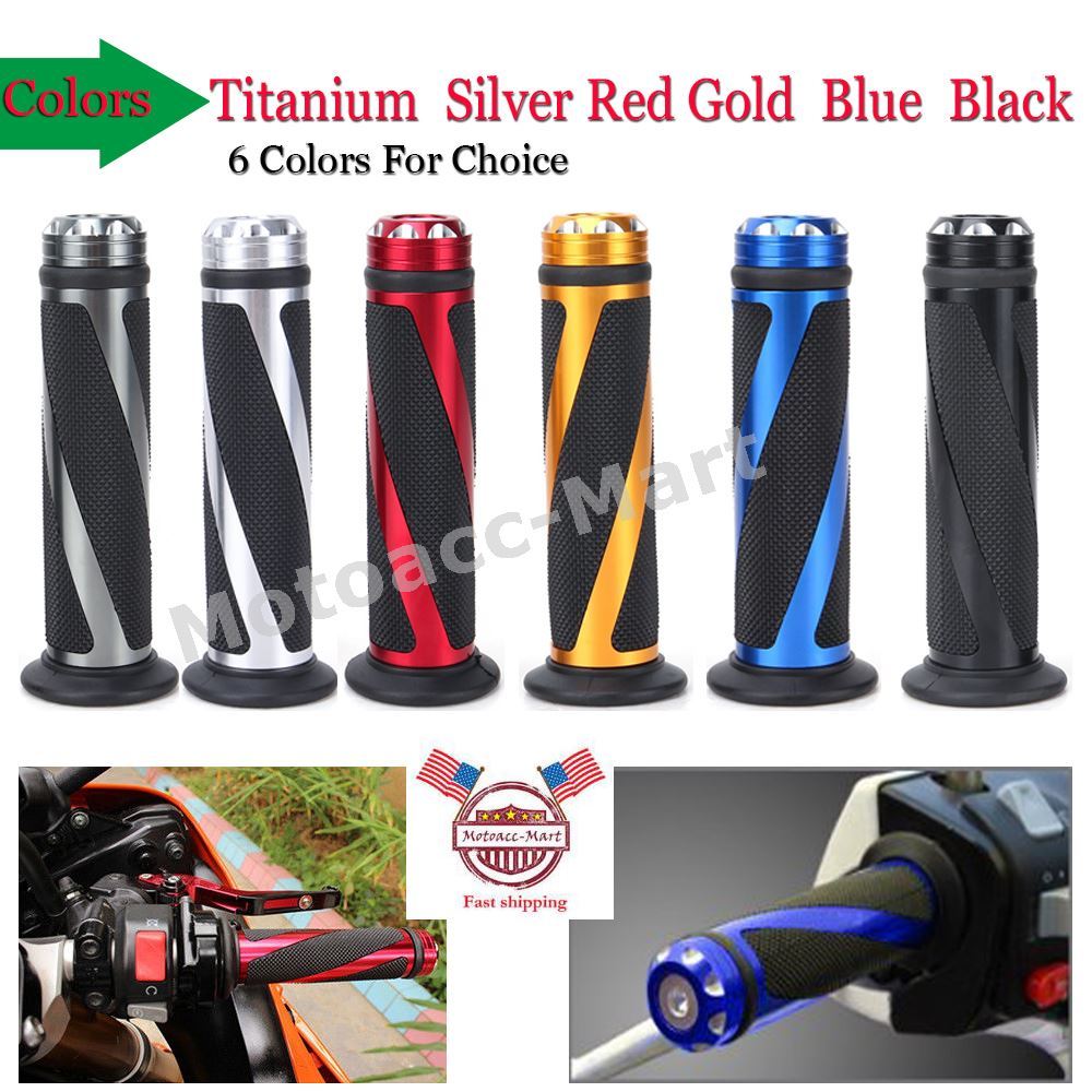 Universal 7/8 In Rubber Motorcycle Handlebar Grips Dual Density Protaper Dirt Bike MX From Bike Handlebars &Components - Price 5.37 - Foto 6