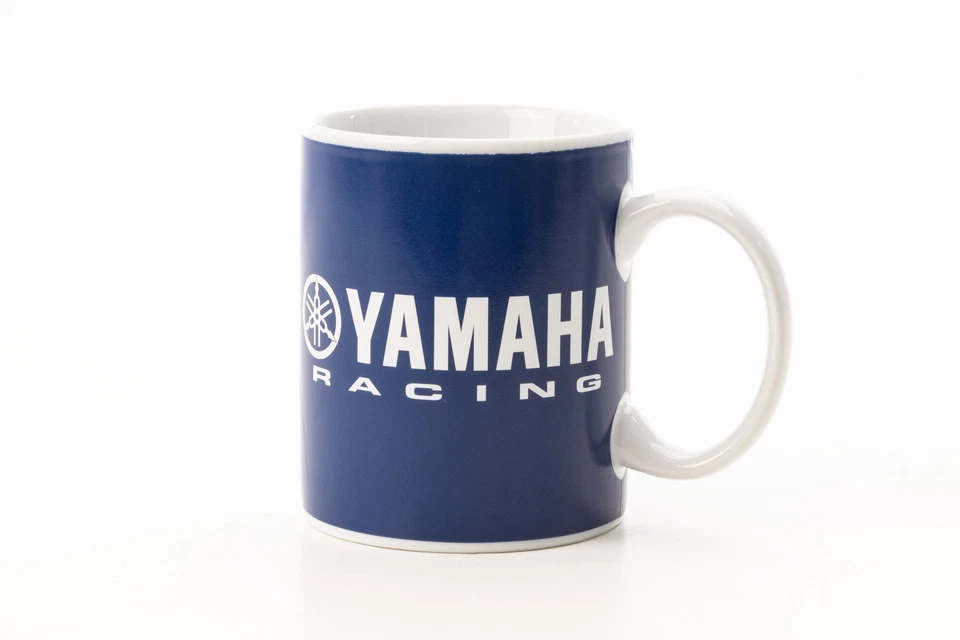 YAMAHA MOTOR EUROPE N.V Original Yamaha Motorrad Tasse Becher Zaubertasse Paddock Blue Geschenkidee NEU