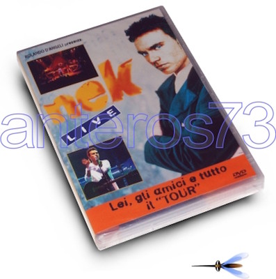 NEK ''LEI GLI AMICI E TUTTO IL TOUR'' RARO DVD LIVE - SIGILLATO