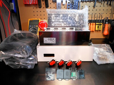 Gecko G540 CNC Controller 48V 12.5A Power Supply 3 Motor Cables Kit