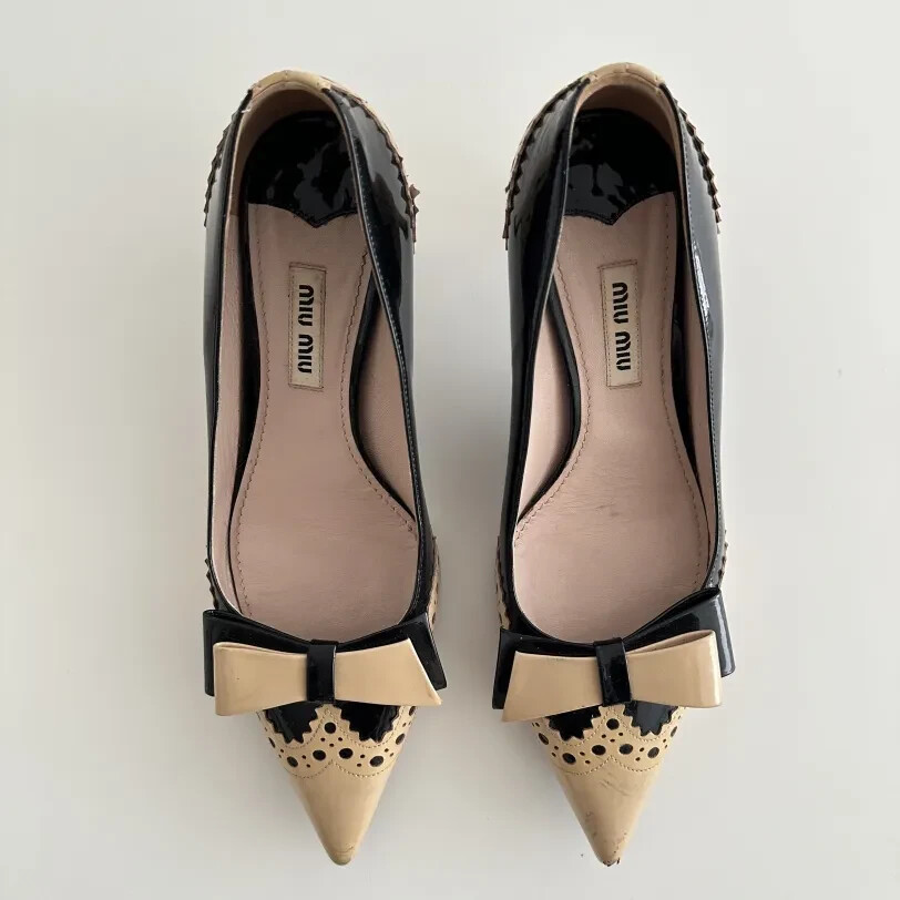 miu miu vintage bow kitten heels | eBay miu miu vintage bow kitten heels | eBay