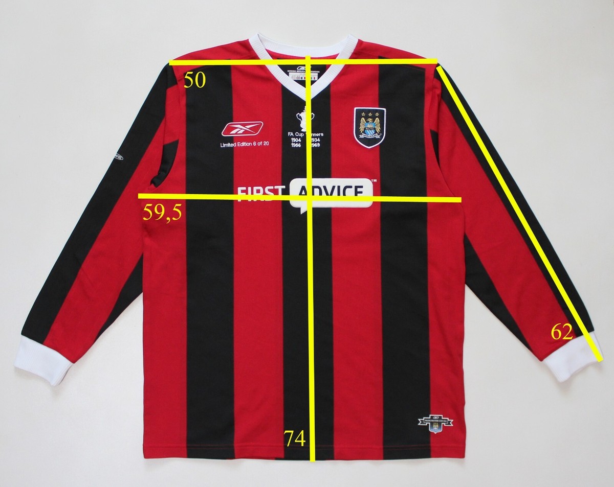 Rare 2003 - 2004 Limited Edition Manchester City Away