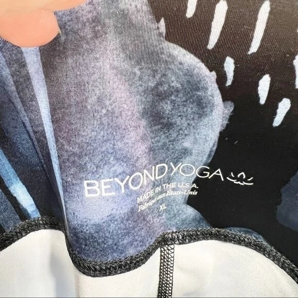 beyond-yoga lux high waist midi leggings