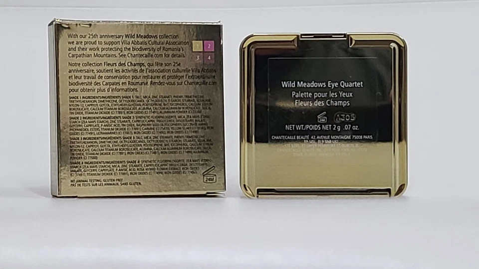 Chantecaille Limited Edition Wild Meadows Eye Quartet 0.07 oz - Image 3 of 4