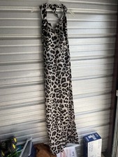 Fashion Nova NWT XS "Rattle My Cage" Leopard Print Romper (WTF43)z