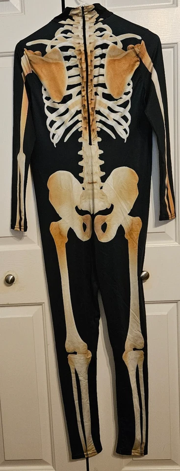Mono Skeleton PJS de una pieza para adulto talla XL Foto 2 de 4
