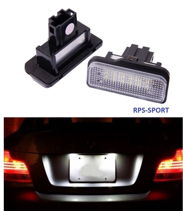 Feu arriere LED blanc de plaque pour Mercedes CLS 55 AMG C