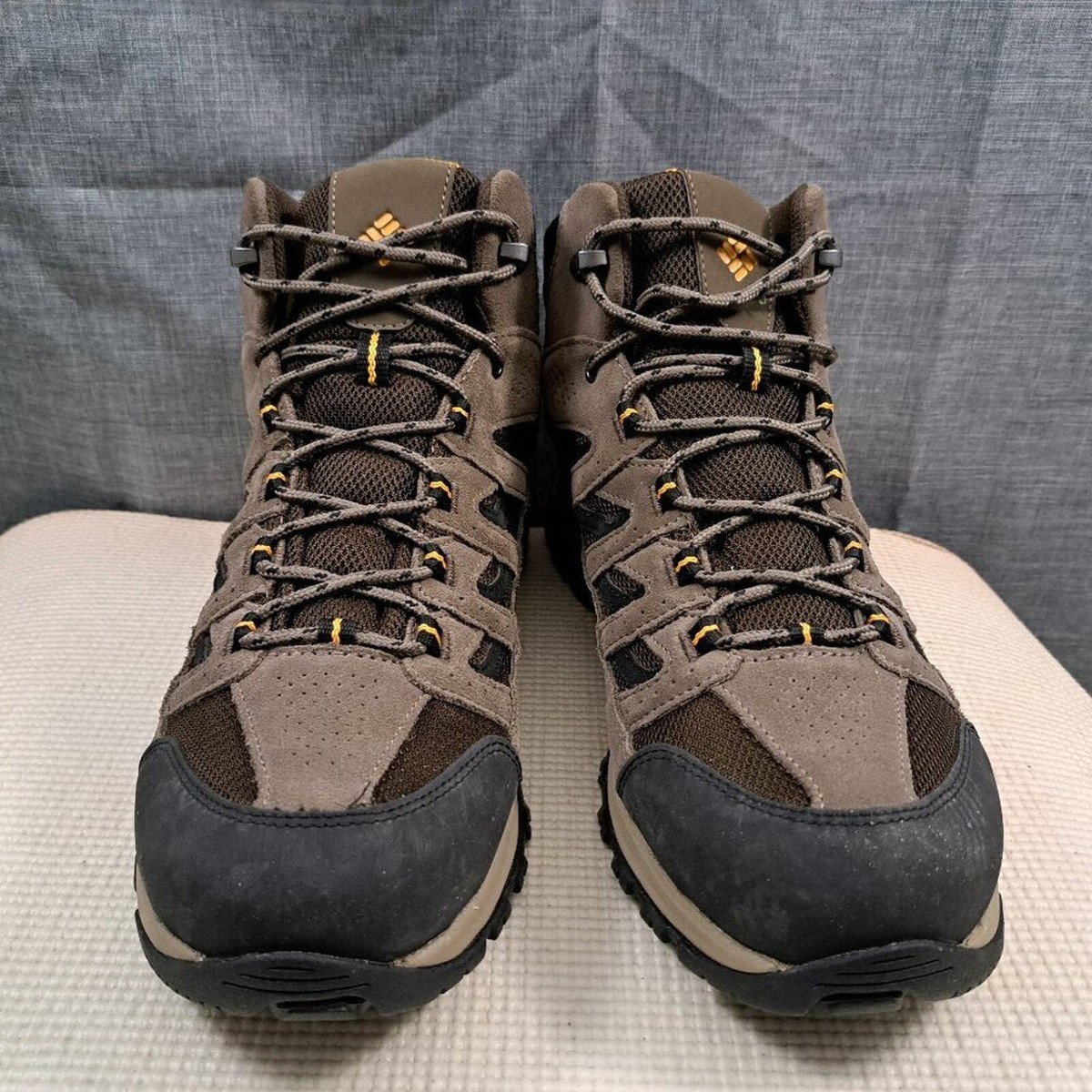 %Size 13 Men\'s Columbia Crestwood Mid Waterproof Hiker Cordovan/Squash/ D13 Men main image 4