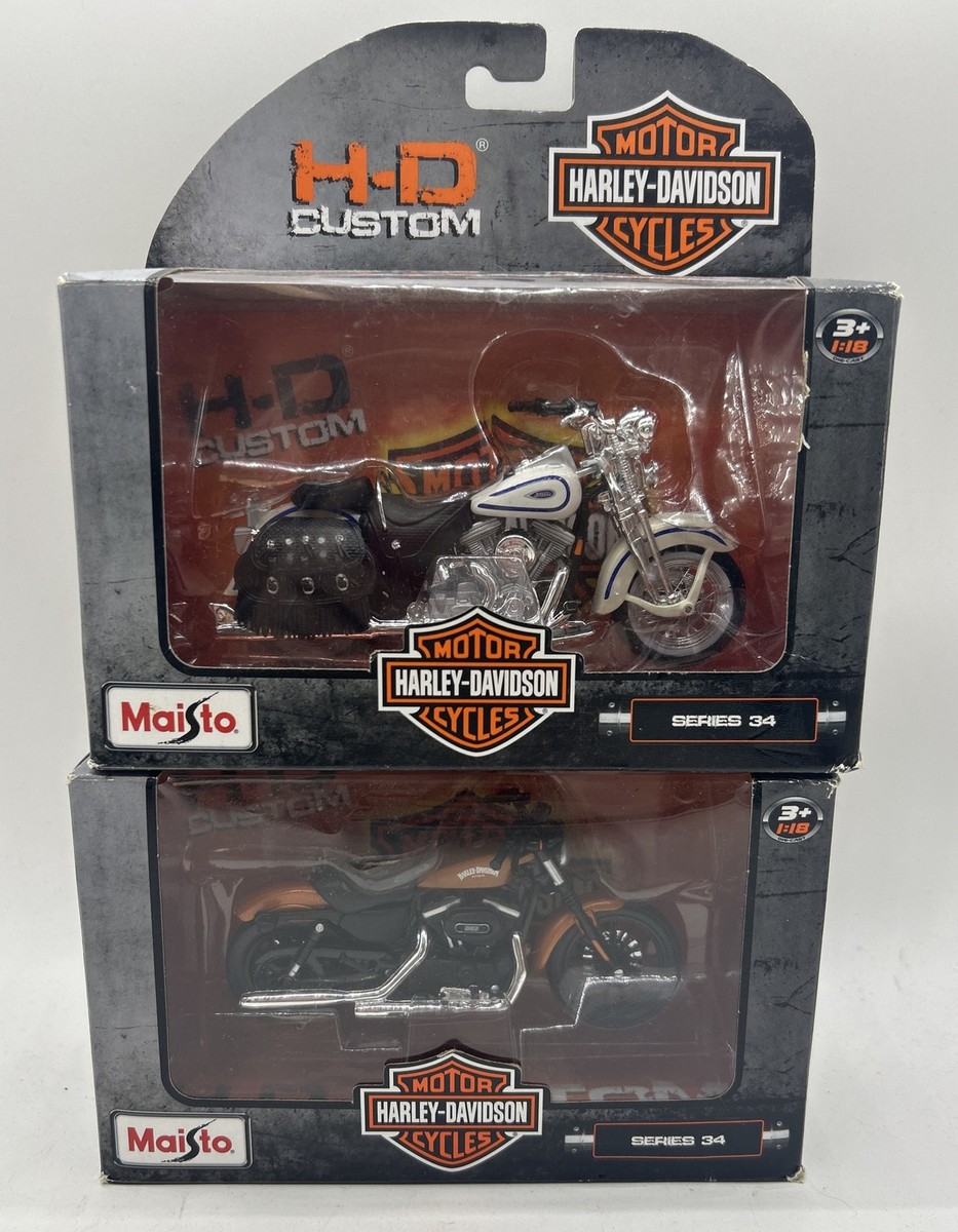 2016 STREET 750 HARLEY DAVIDSON MOTORCYCLE MAISTO SERIES 34 1/18
