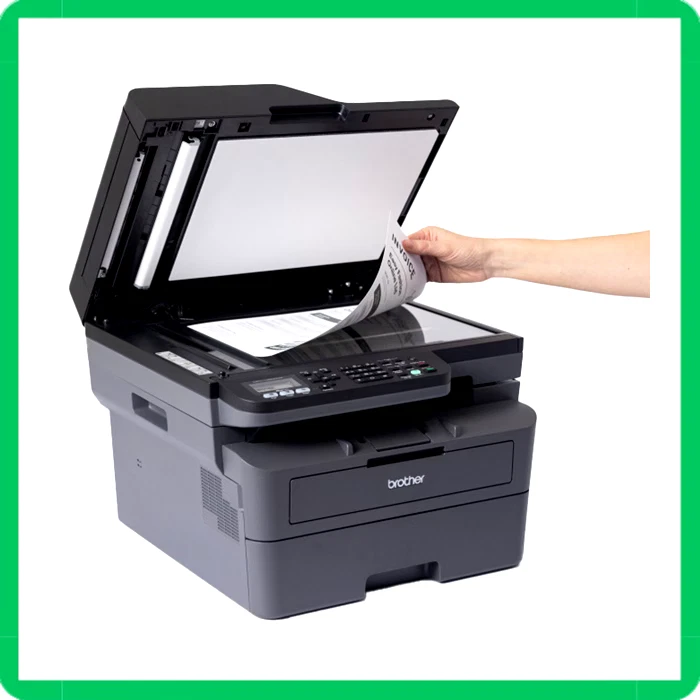 Stampante laser multifunzione brother MFC-L2800DW bianco e nero wifi wireless b - Immagine 2 di 4