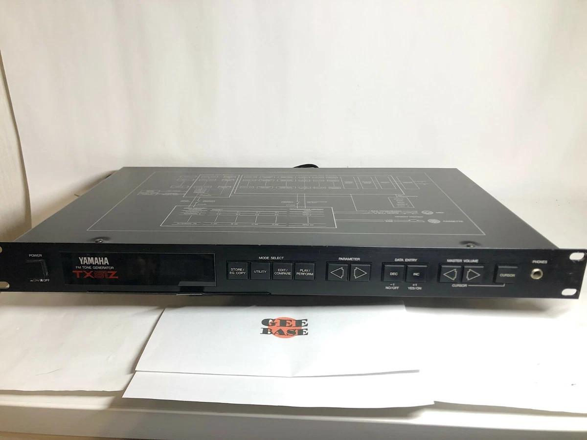 YAMAHA TX81Z FM sound source FM Synthesizer FM Tone Generator YAMAHA TX81Z FM sound source FM Synthesizer FM Tone Generator