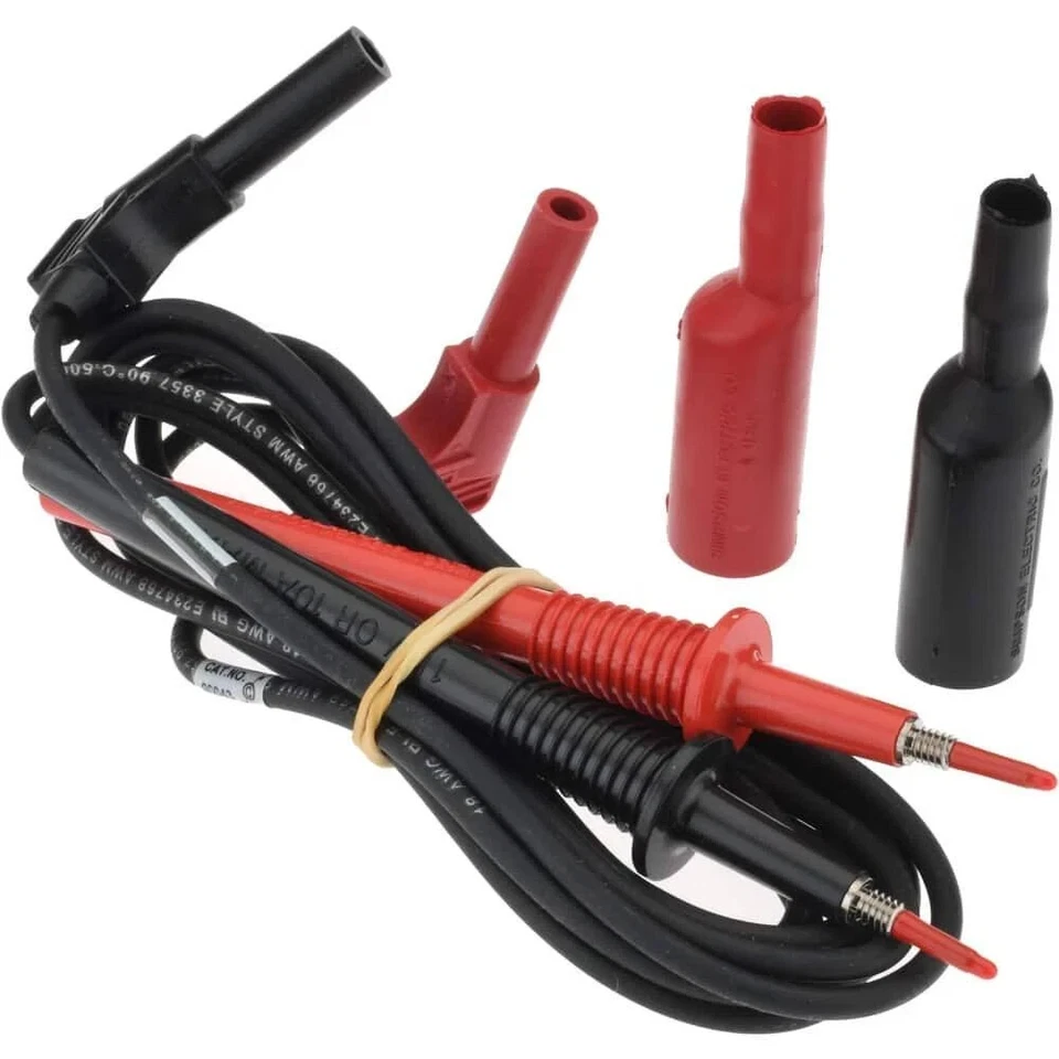 Original Simpson TEST LEADS 00043 For : 260-7, 260-8  USA Shrouded Right Angle - Image 4 of 4