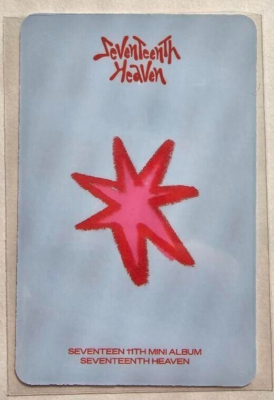 SEVENTEEN THE 8 Heaven Shopee lucky draw The8 Minghao Photocard