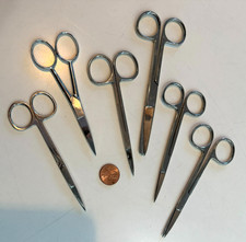 Scissors, small, lot of 6