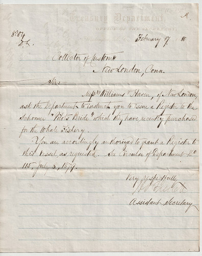 1880 New London CT Whaling Seal Hunt / Shipping / Wreck , Castaway Pilots Bride