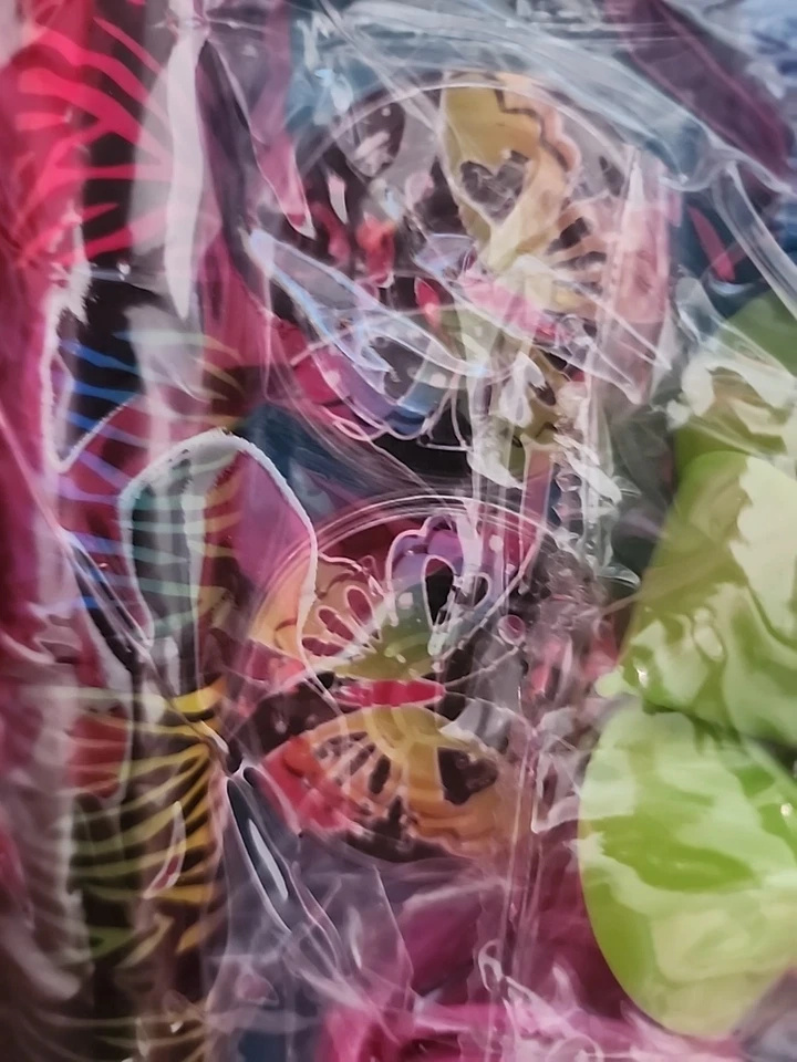 Neon 80's Birthday Favors Mega Pack 48pc Balls Glasses Tops Notepads Prisms - Image 3 of 4