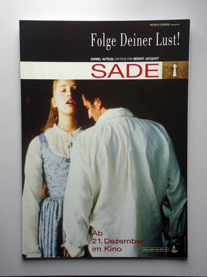 Sade - Isild Le Besco - Daniel Auteuil - Marianne Denicourt - Presseheft