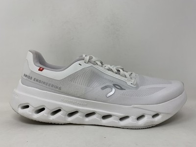 Men's On Cloudsurfer Next, White/White, 8.5 2E Wide US