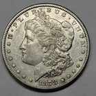 1878-CC Morgan Silver Dollar, Carson City Mint
