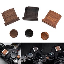 Wood L Hand Grip metal Holder shutter button hot shoe cap For Nikon ZF Cameraml