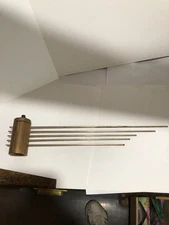 81. Chime Rod Gongs  From a Junghans  Bracket Clock  B09. For Parts or Repair.